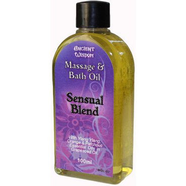Sensual 100ml Massage Oil 100ml-massage-oils