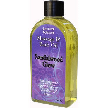Sandalwood Glow 100ml Massage Oil 100ml-massage-oils