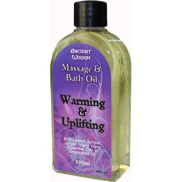 Warm & Uplifting 100ml Massage Oil 100ml-massage-oils