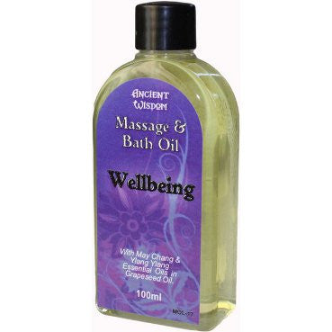 Wellbeing 100ml Massage Oil 100ml-massage-oils