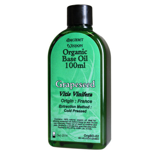 Grapeseed 100ml Organic Base Oil organic-base-oils