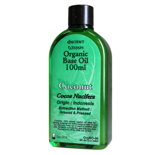 Coconut 100ml Organic Base Oil organic-base-oils