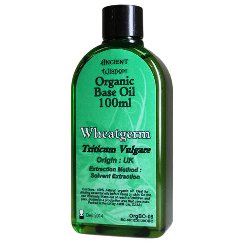 Wheatgerm 100ml Organic Base Oil organic-base-oils