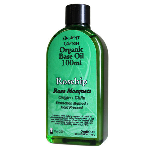 Rosehip 100ml Organic Base Oil organic-base-oils