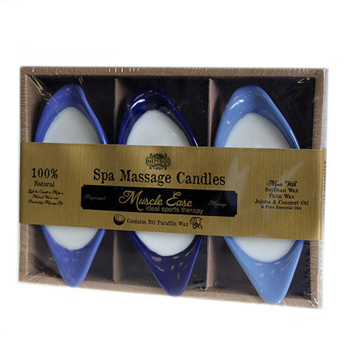 Spa Massage Candles - Warming & Uplifting (pack of 3) 100ml-massage-oils ,spa-massage-candles